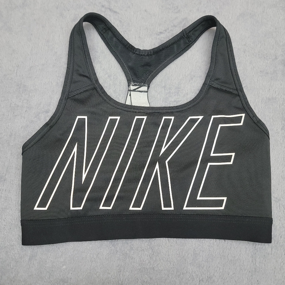 Nike women's spellout logo cross back sports bra